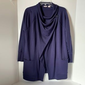 Zenergy by Chico's Womens Size 1 Medium 8/10 Cardigan